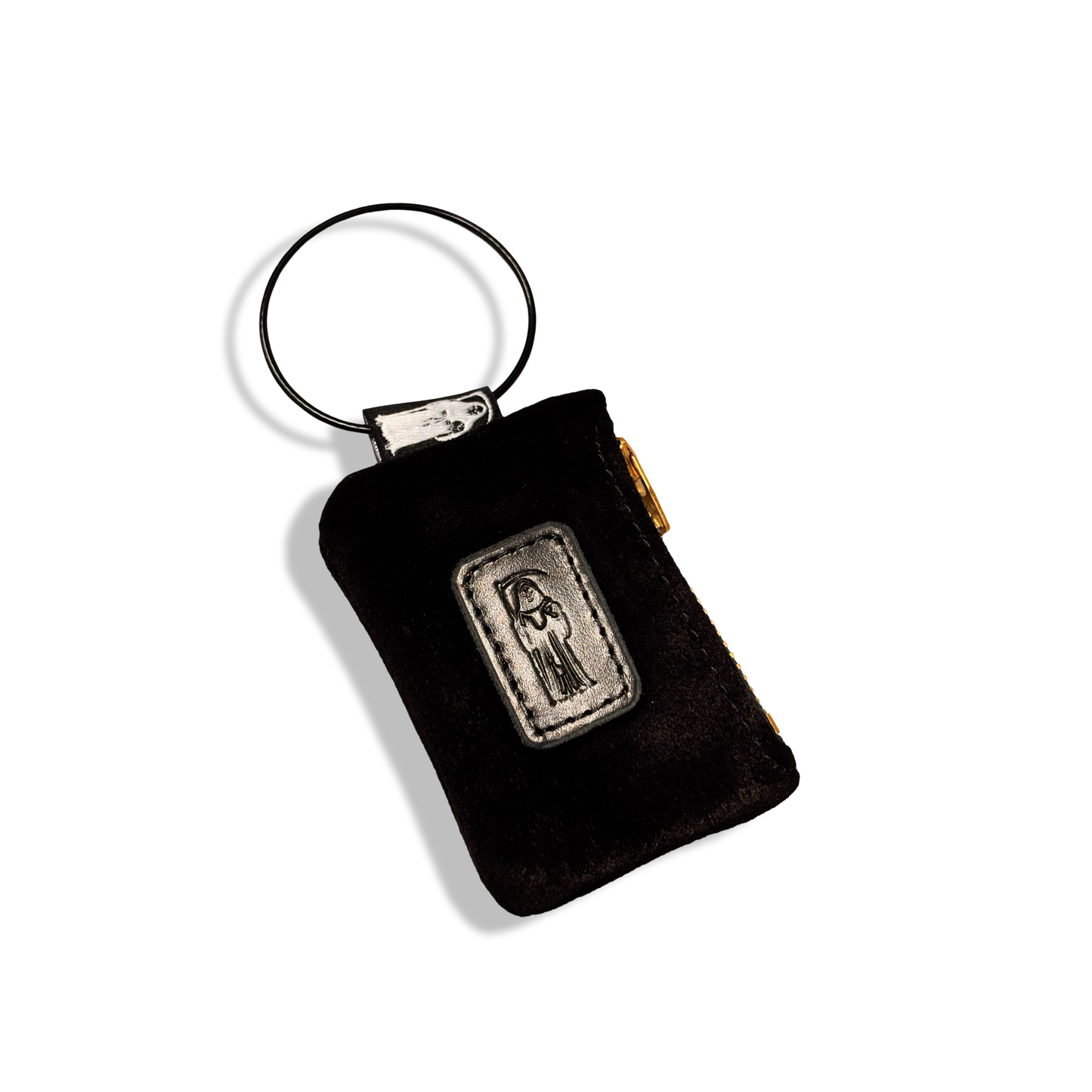 Black Santa Keychain Sack