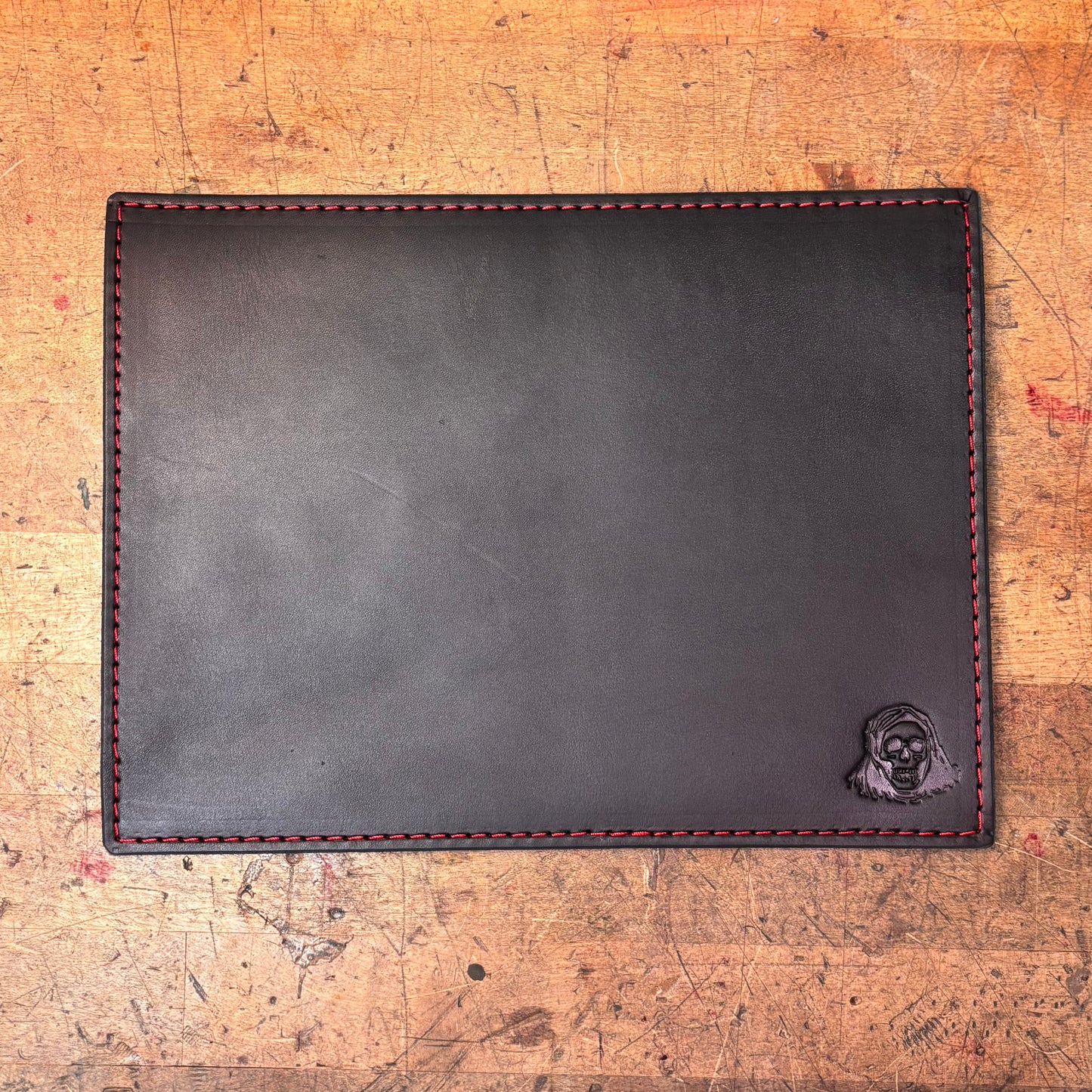 BLACK EDC LEATHER MAT