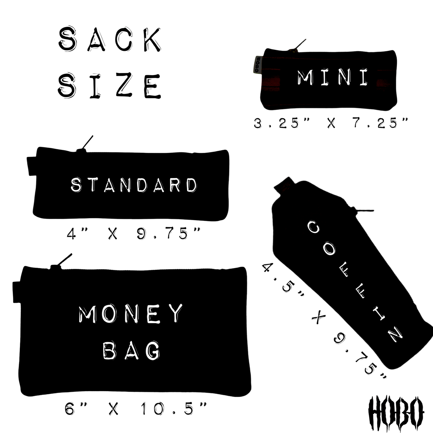 ALL SIZES HOBO SACK: BUILD-A-SACK