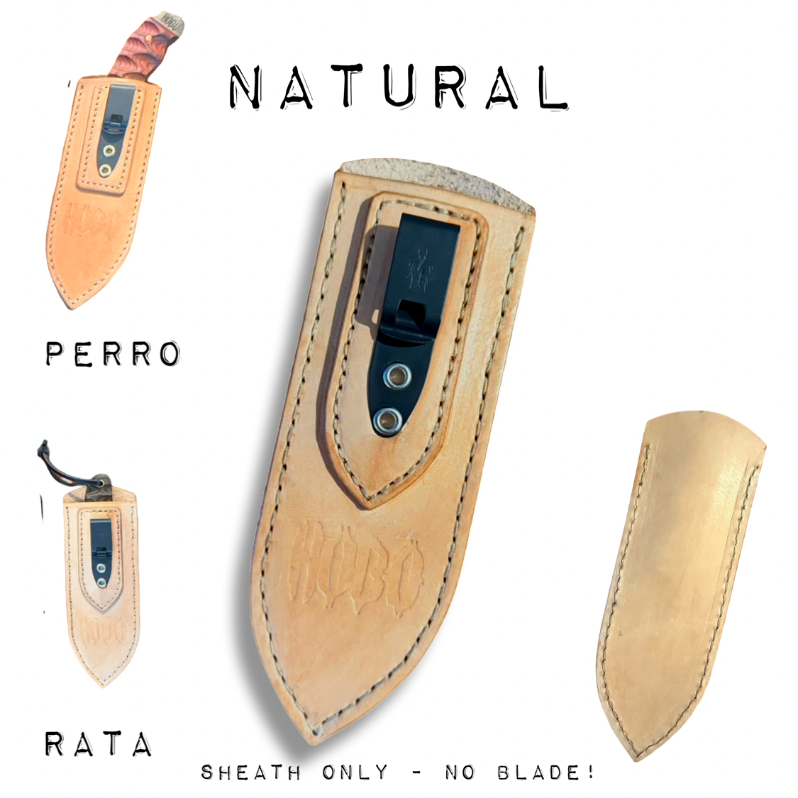 BLADE SHEATHS (Black & Natural)