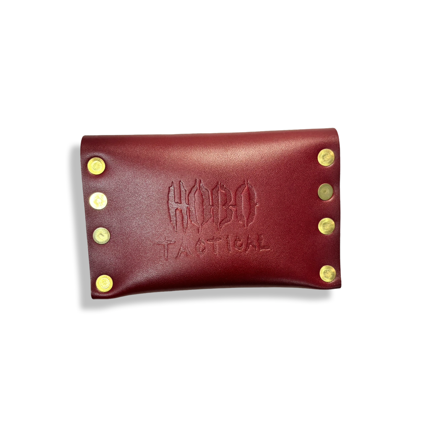 OX BLOOD RIVET WALLET