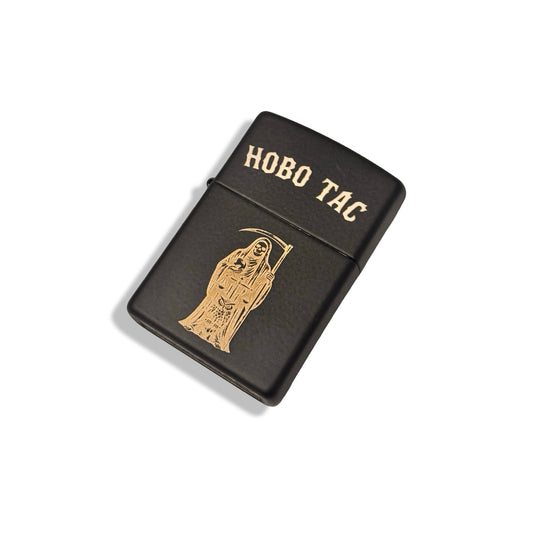 BLACK HOBO SANTA LIGHTER ZIPPO