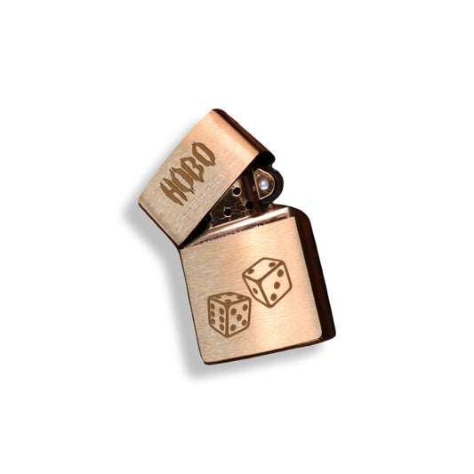 BRASS DICE HOBO ZIPPO