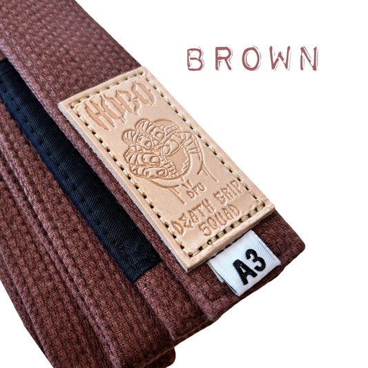 BROWN - JIUJITSU BELTS