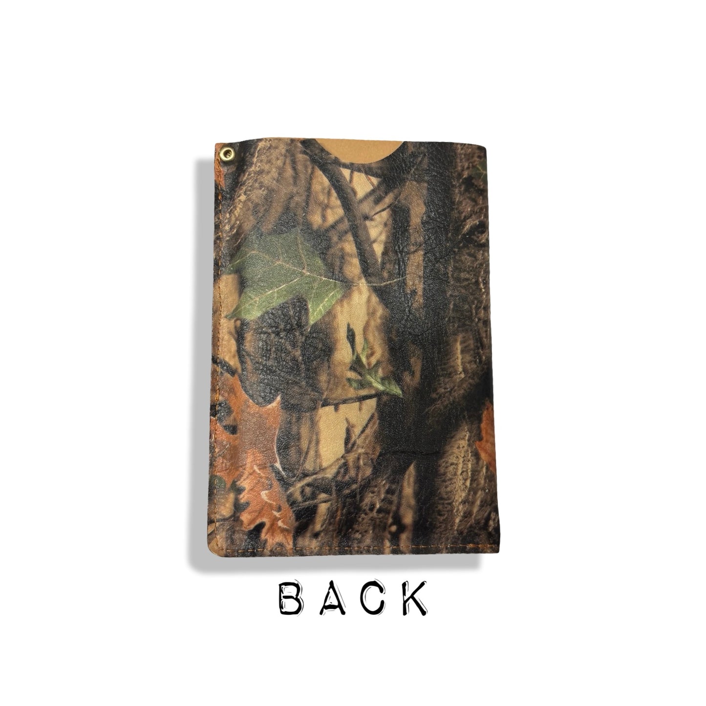 CAMO TREE NOTEBOOK SLIP w/ PEN