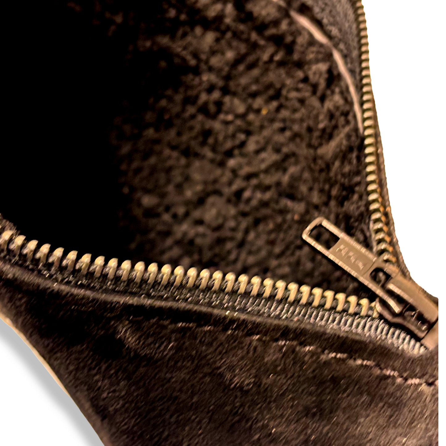 BLACK SUEDE PADRE SNUBBY SACK