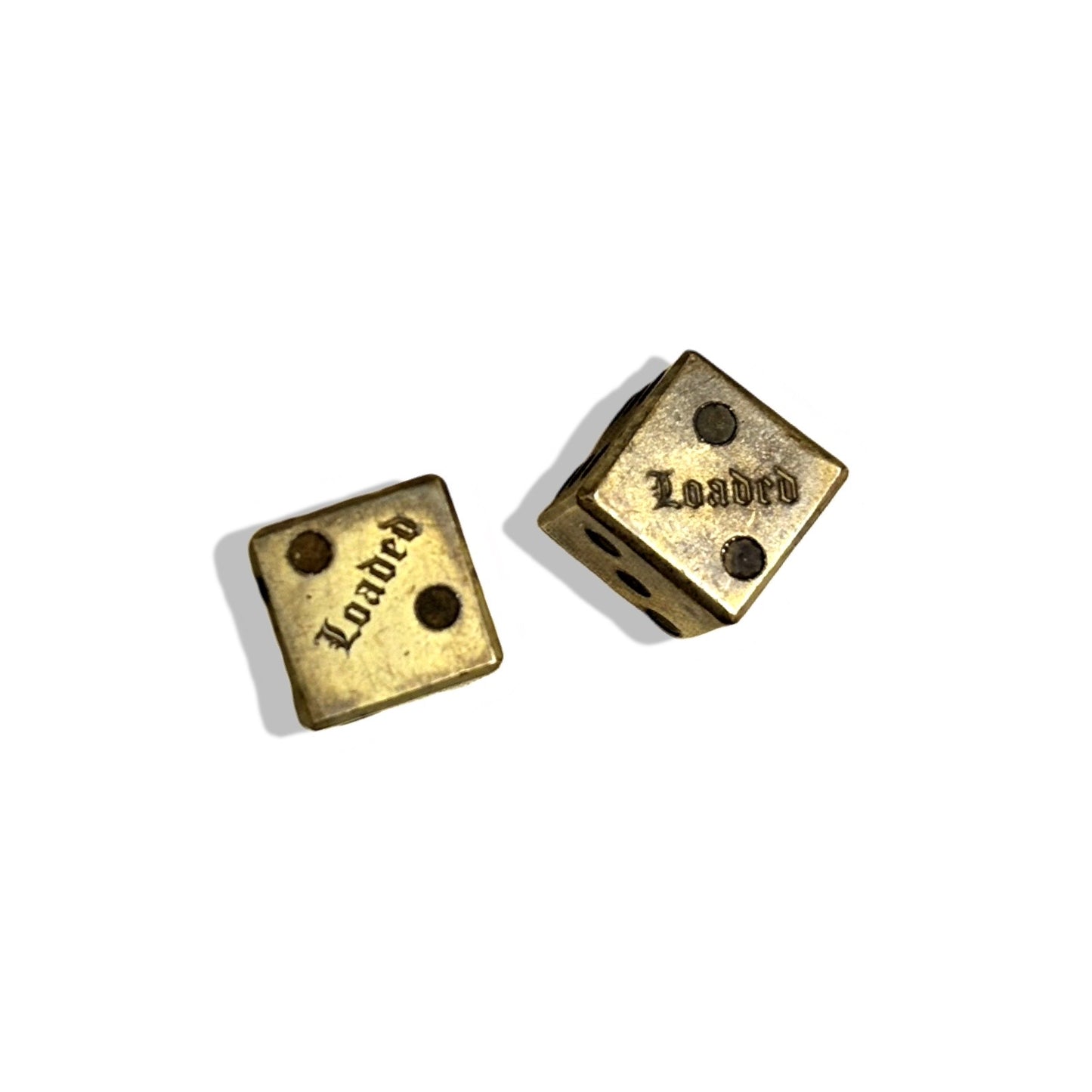 Solid LOADED Brass Hell Dice