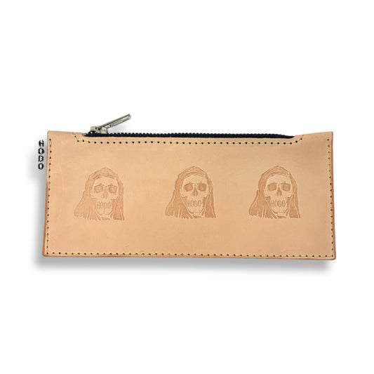 Triple Ghouls Natural VegTan ZipOuch